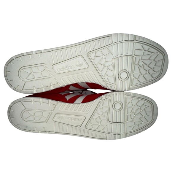 Adidas Rivalry Low Scarlet Size 19 Red Sneaker Shoe Big Tall Rare Size Retro New - Picture 7 of 9